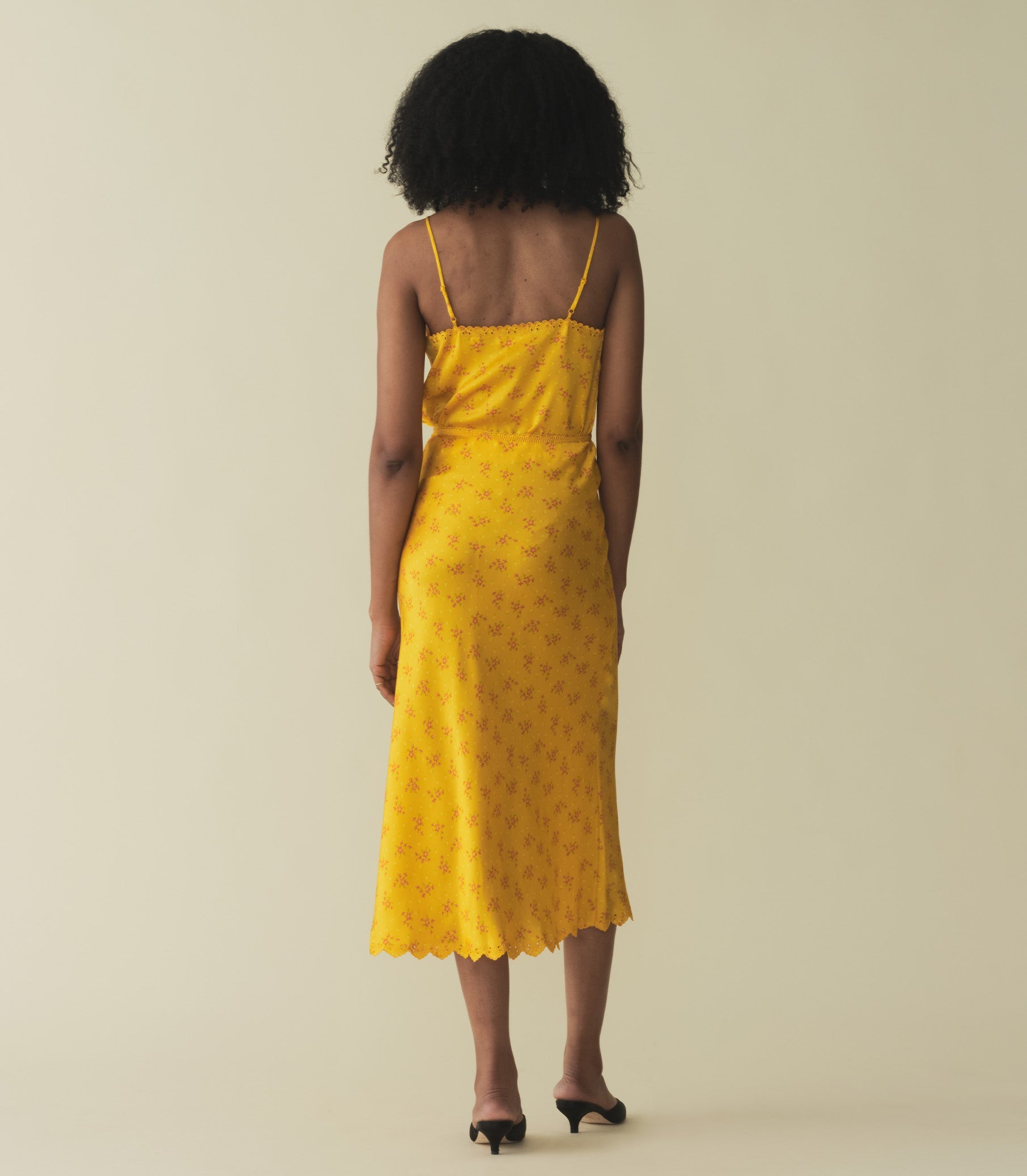 HMD -- ELISE TOP -- GOLDENROD HILLSIDE HEATHER