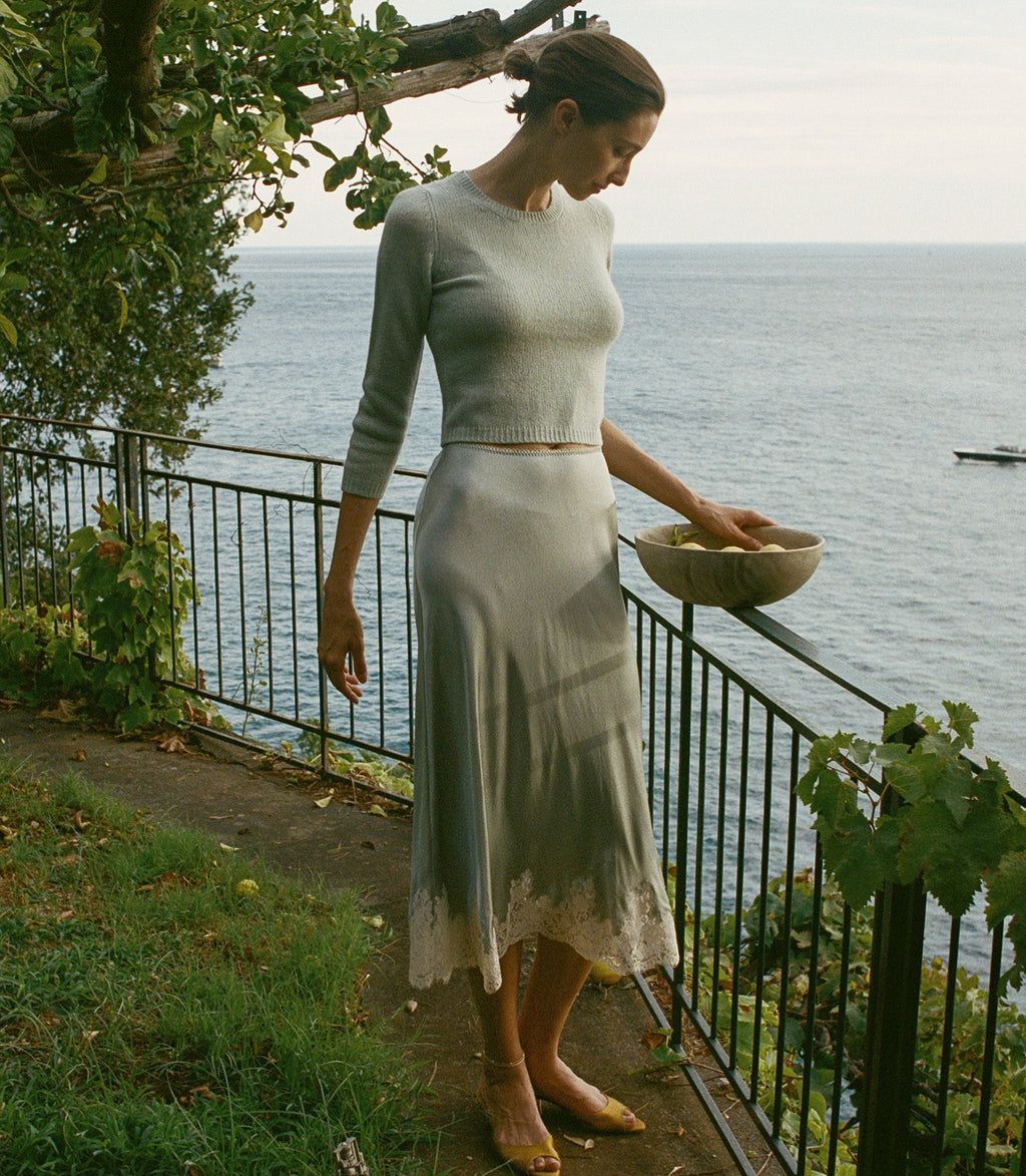 HMD -- ELOWEN SKIRT -- DUSTY BLUE