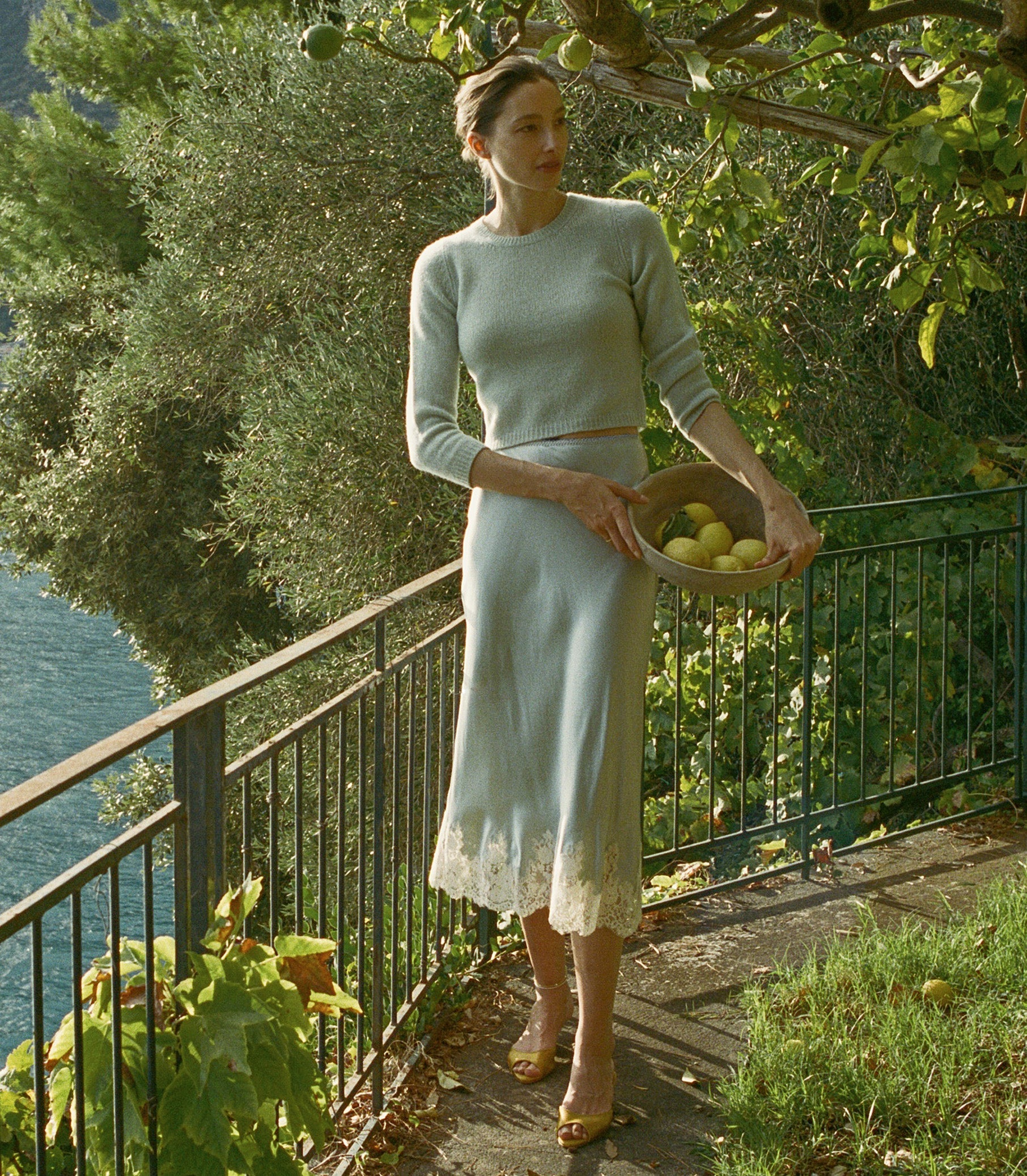 HMD -- ELOWEN SKIRT -- DUSTY BLUE