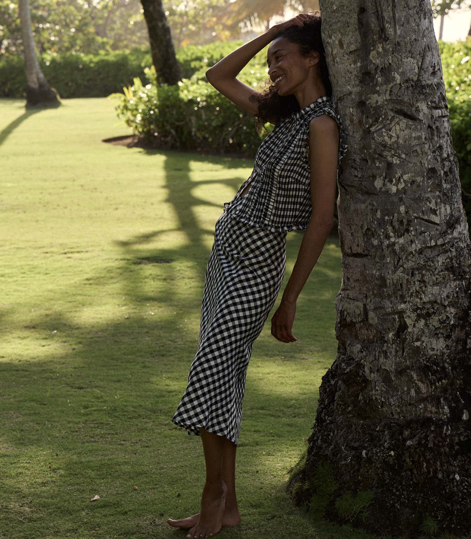 HMD -- ELOWEN SKIRT -- MARILYN GINGHAM