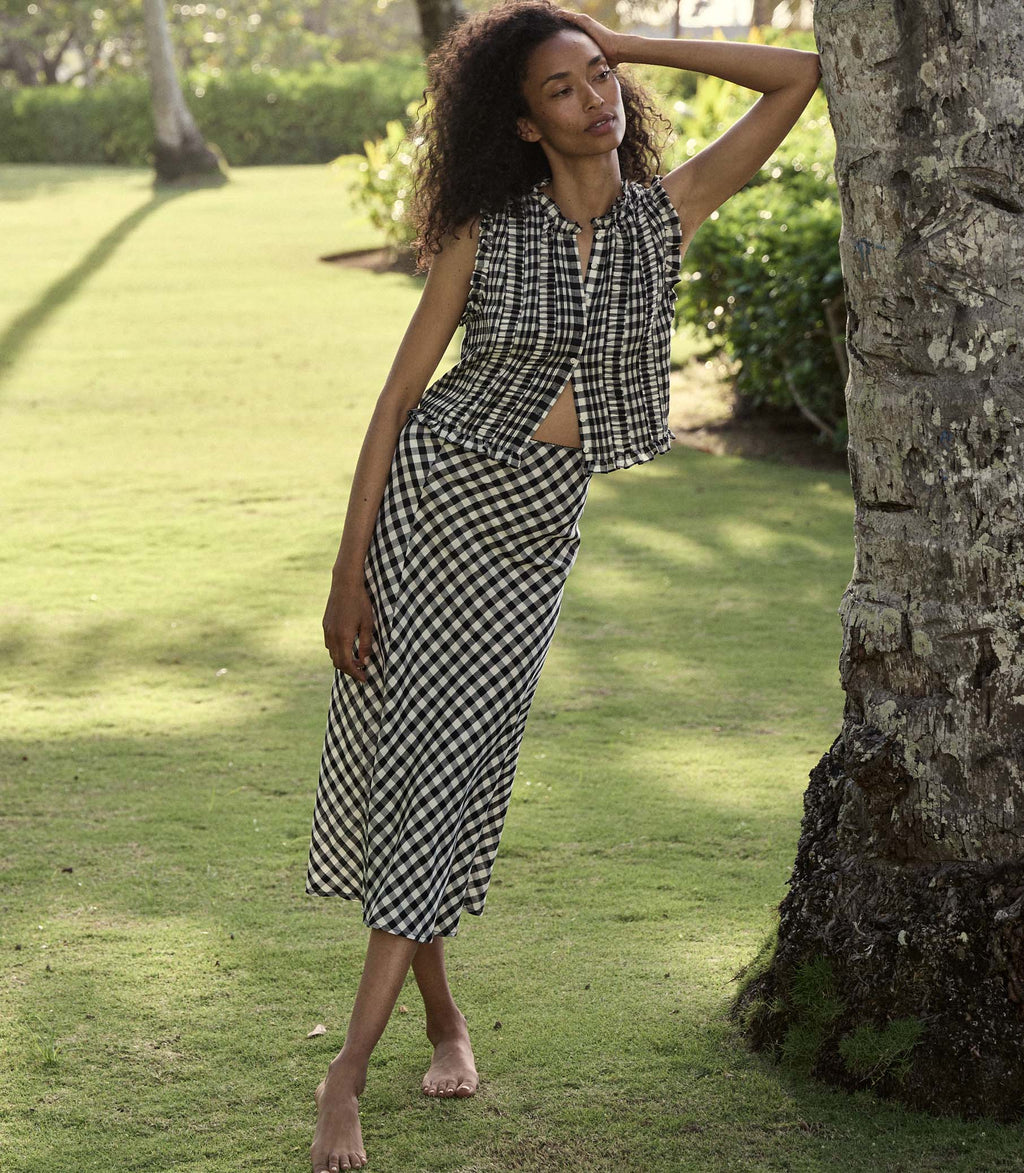 HMD -- ELOWEN SKIRT -- MARILYN GINGHAM