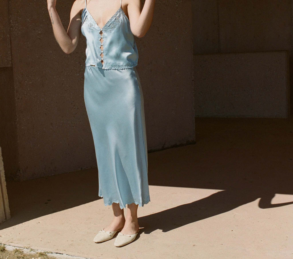 HMD -- ELOWEN SKIRT -- MINERAL BLUE