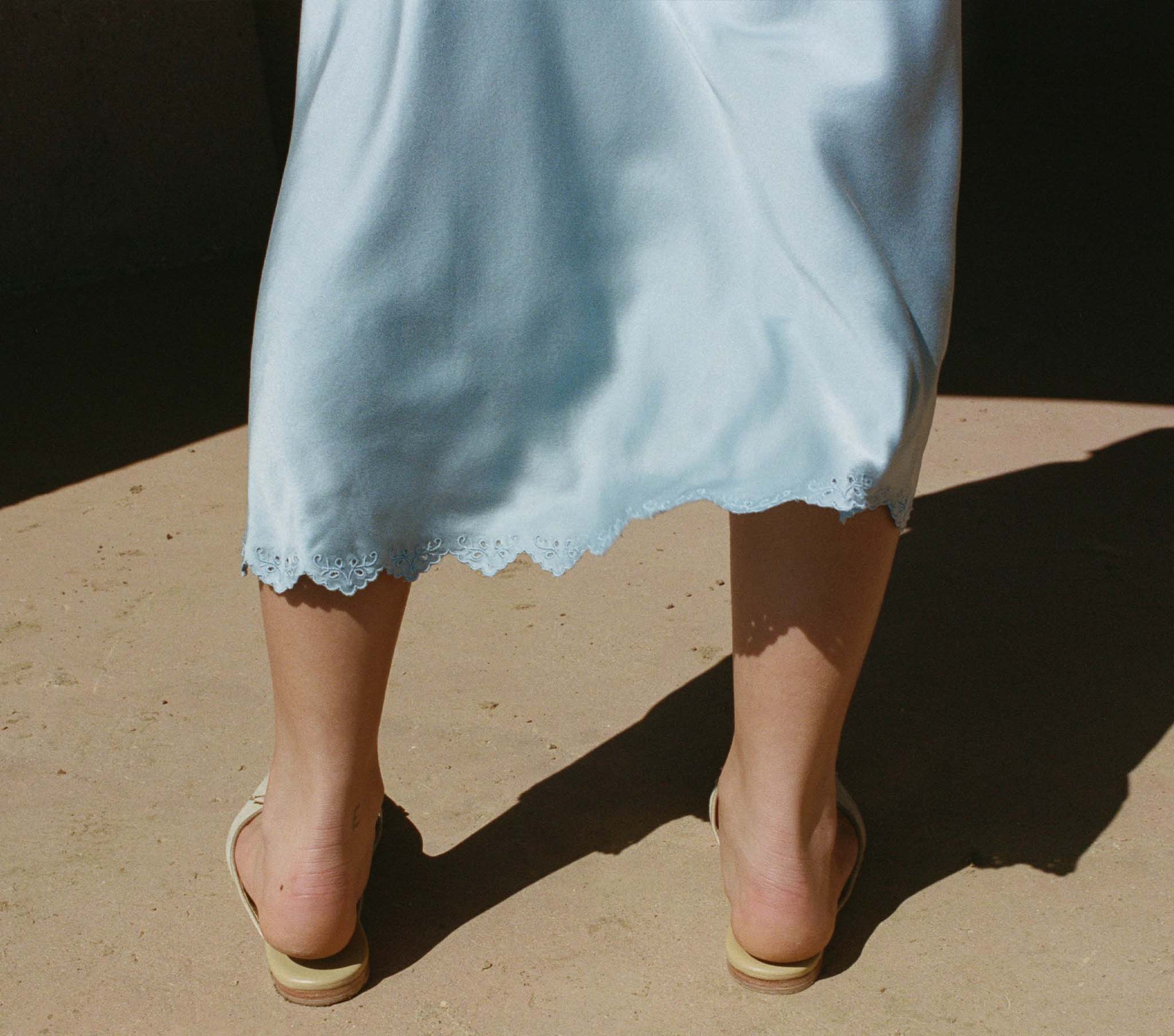 HMD -- ELOWEN SKIRT -- MINERAL BLUE