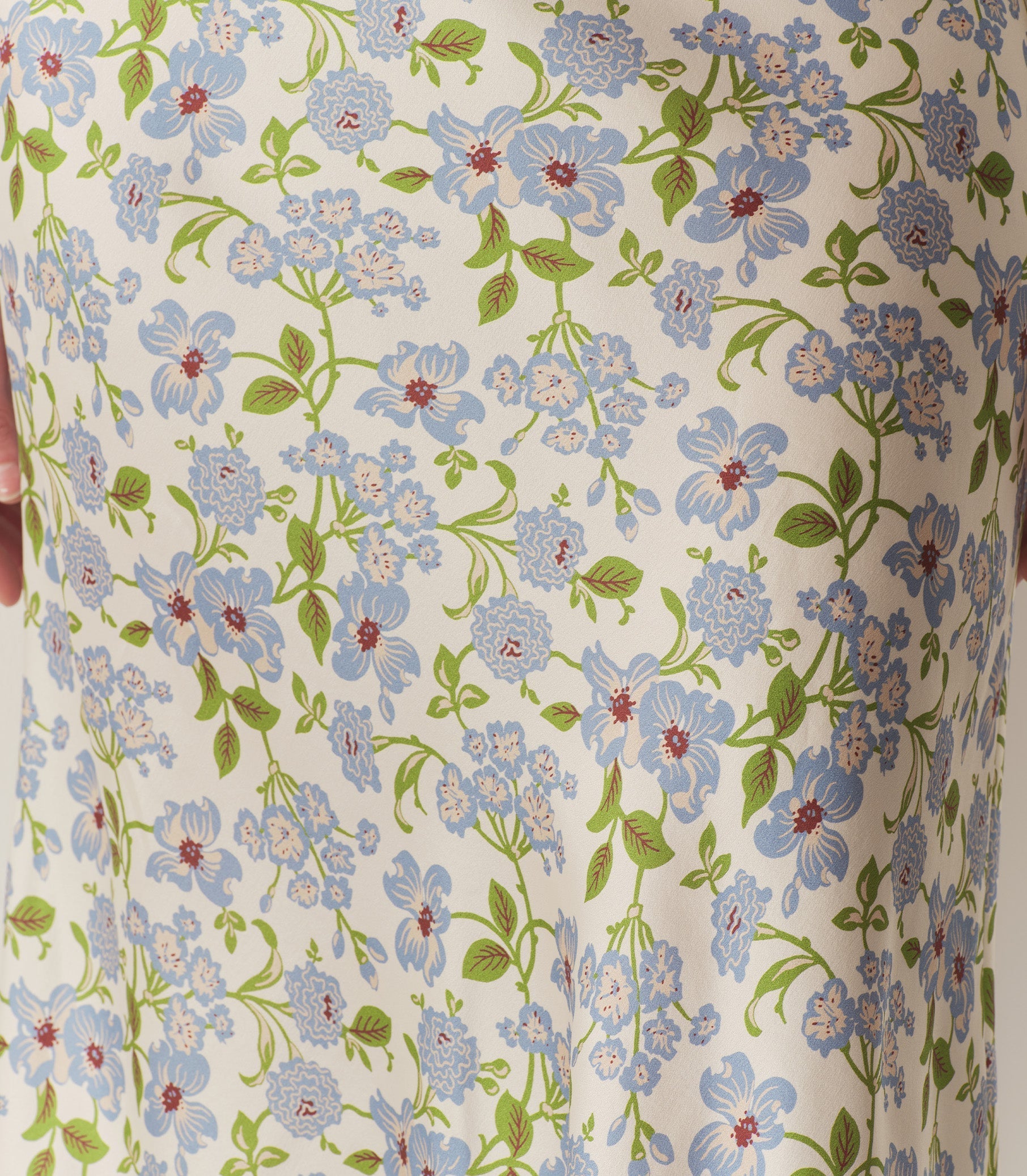 HMD -- ELOWENA SKIRT -- IVORY STRAWBERRY MOON FLORAL