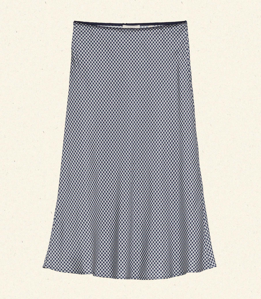 HMD -- ELOWENA SKIRT -- SANTA MARINA GINGHAM