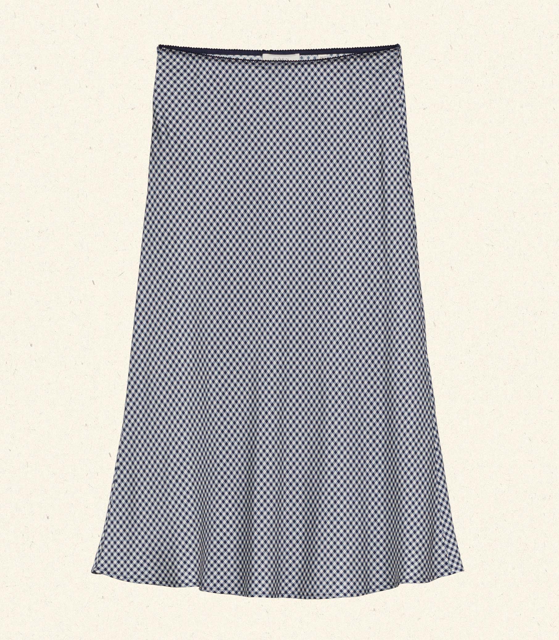 HMD -- ELOWENA SKIRT -- SANTA MARINA GINGHAM