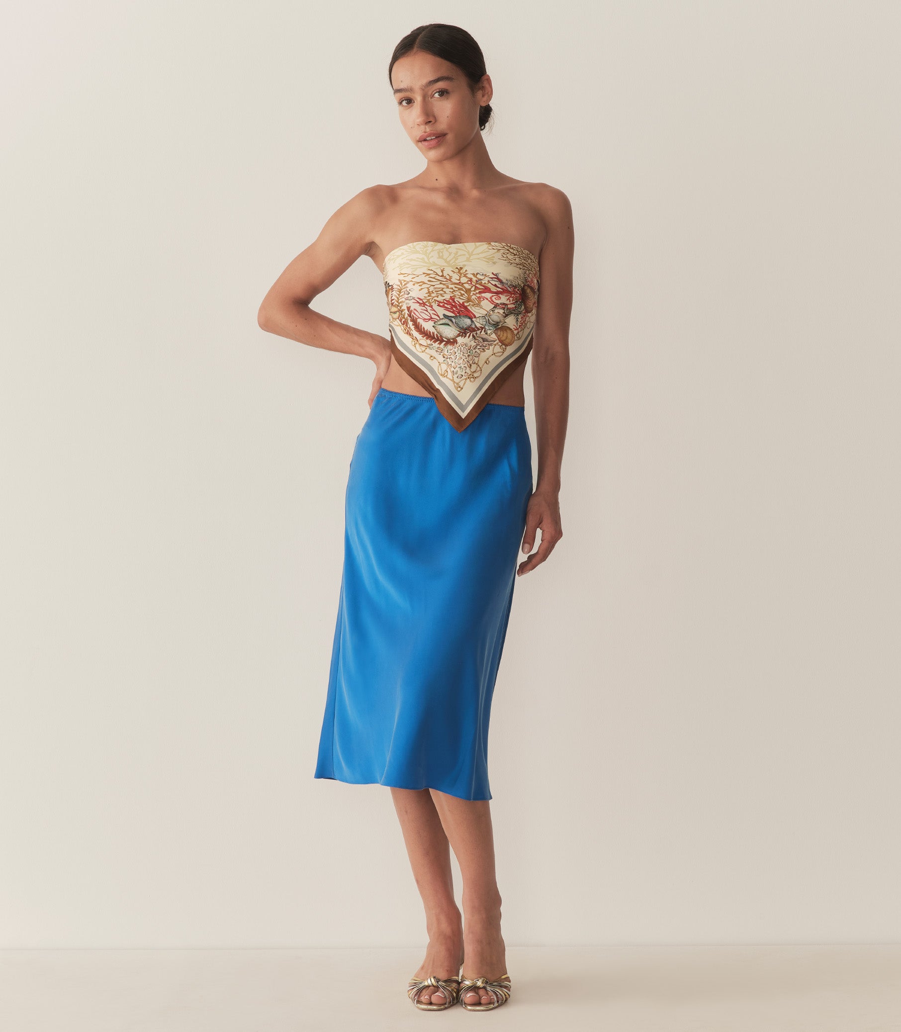 HMD -- ELOWENA SKIRT -- BLUE TOURMALINE