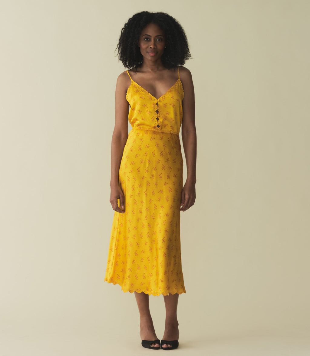 HMD -- ELOWEN SKIRT -- GOLDENROD HILLSIDE HEATHER