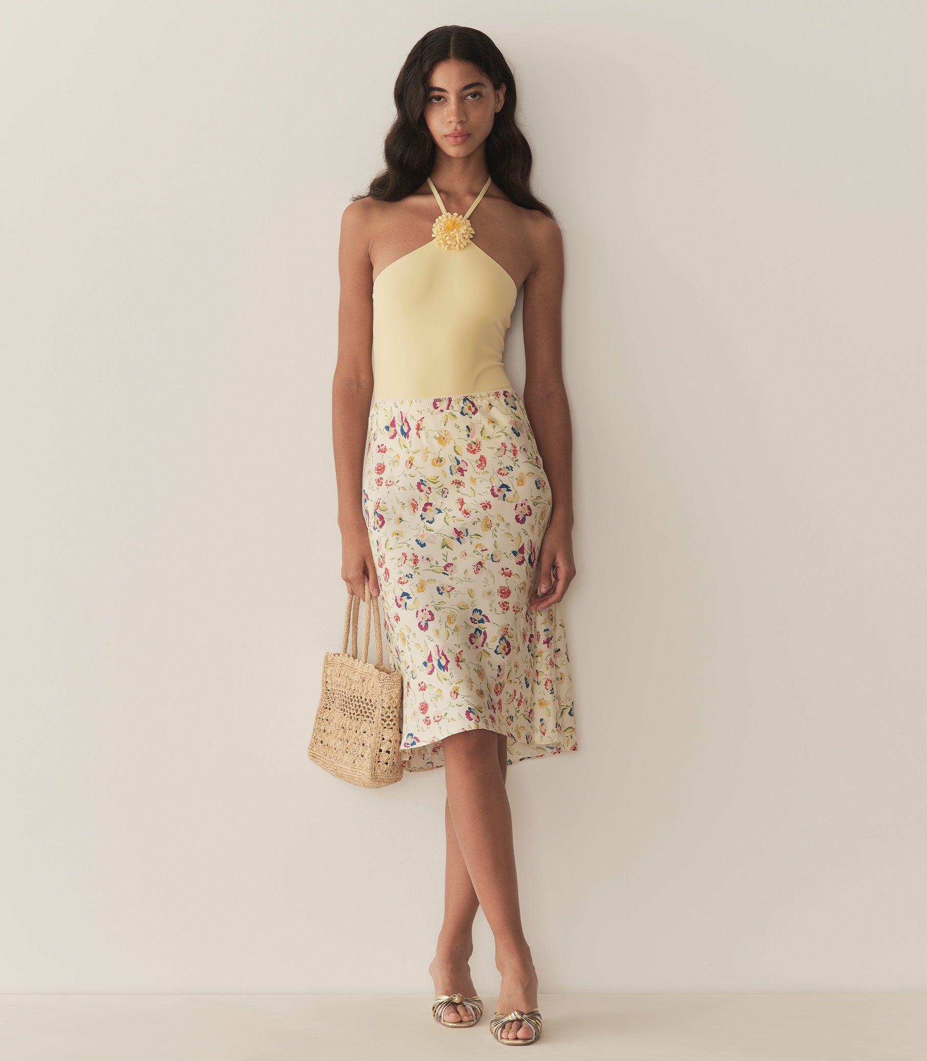 HMD -- ELOWETTE SKIRT -- WINDSWEPT BLOOMS