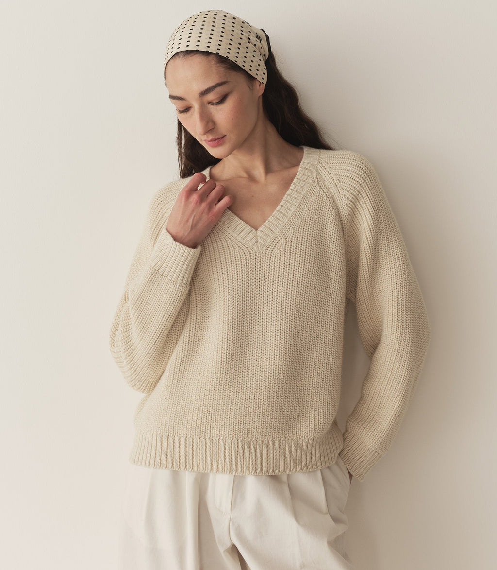 HMD -- EMMONS SWEATER -- CREAM