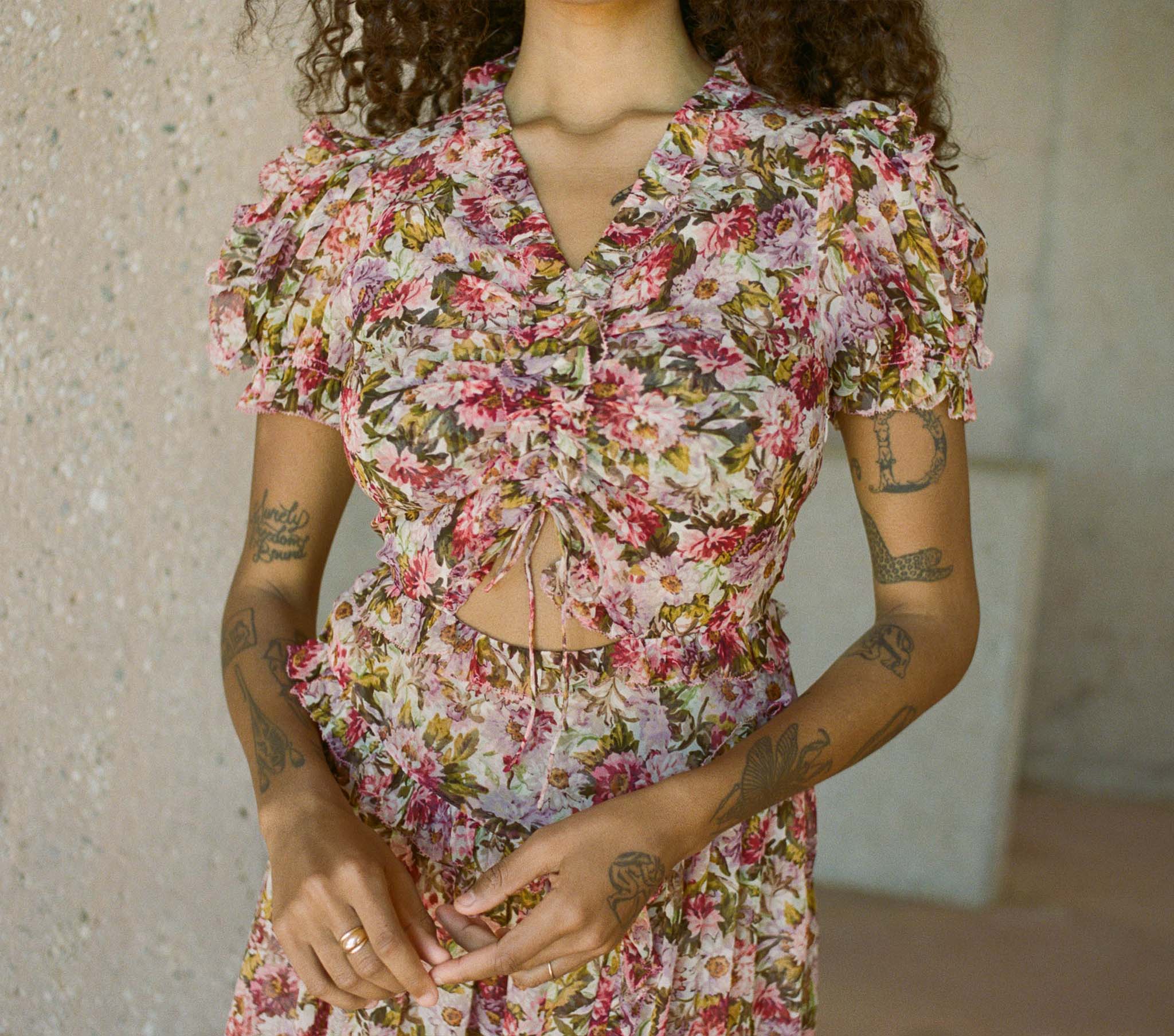 HMD -- ESMERALDA DRESS -- JARDIN DU PALAIS