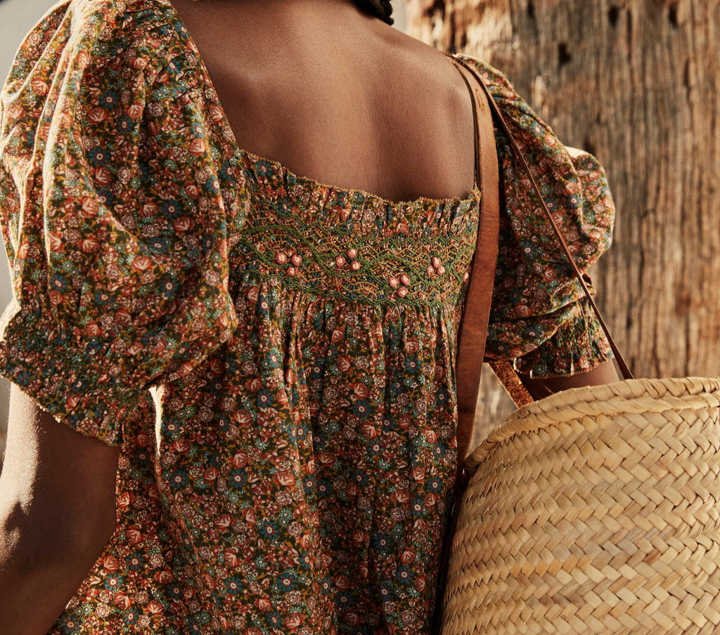 HMD -- ELBA TOP -- YELLOW LAUREL CANYON ROSE