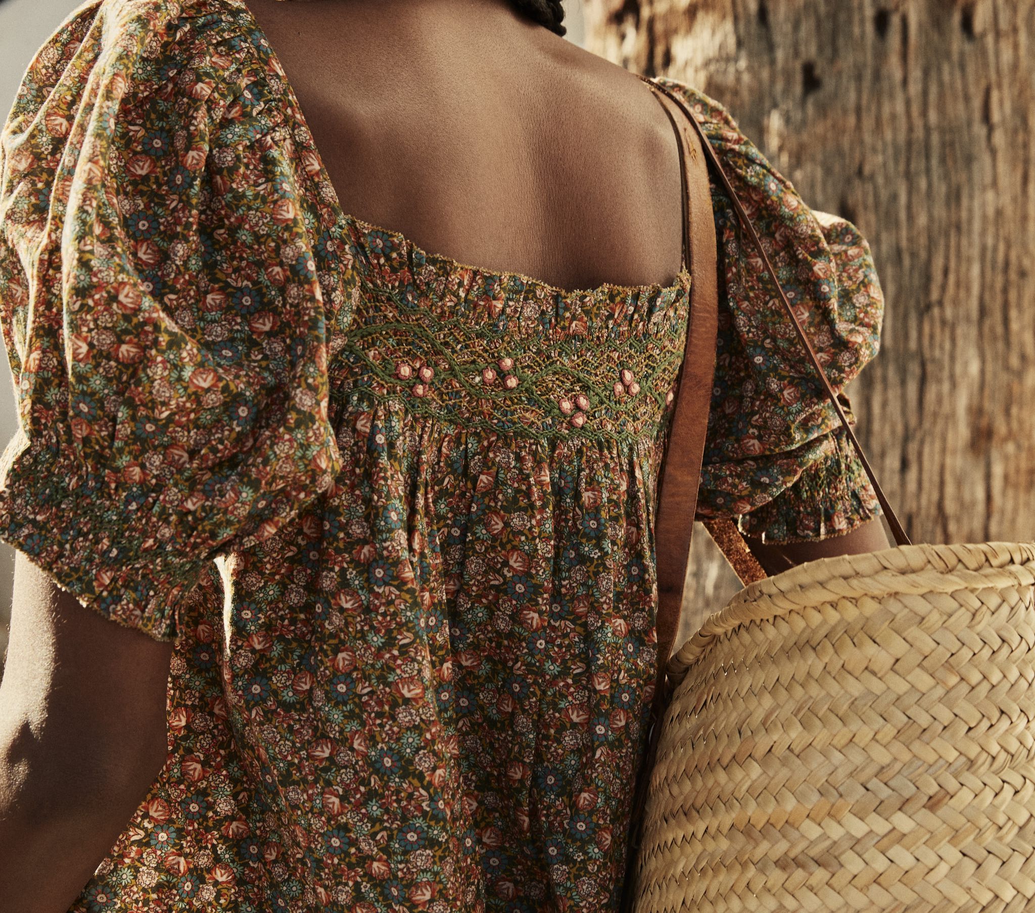 HMD -- ELBA TOP -- YELLOW LAUREL CANYON ROSE