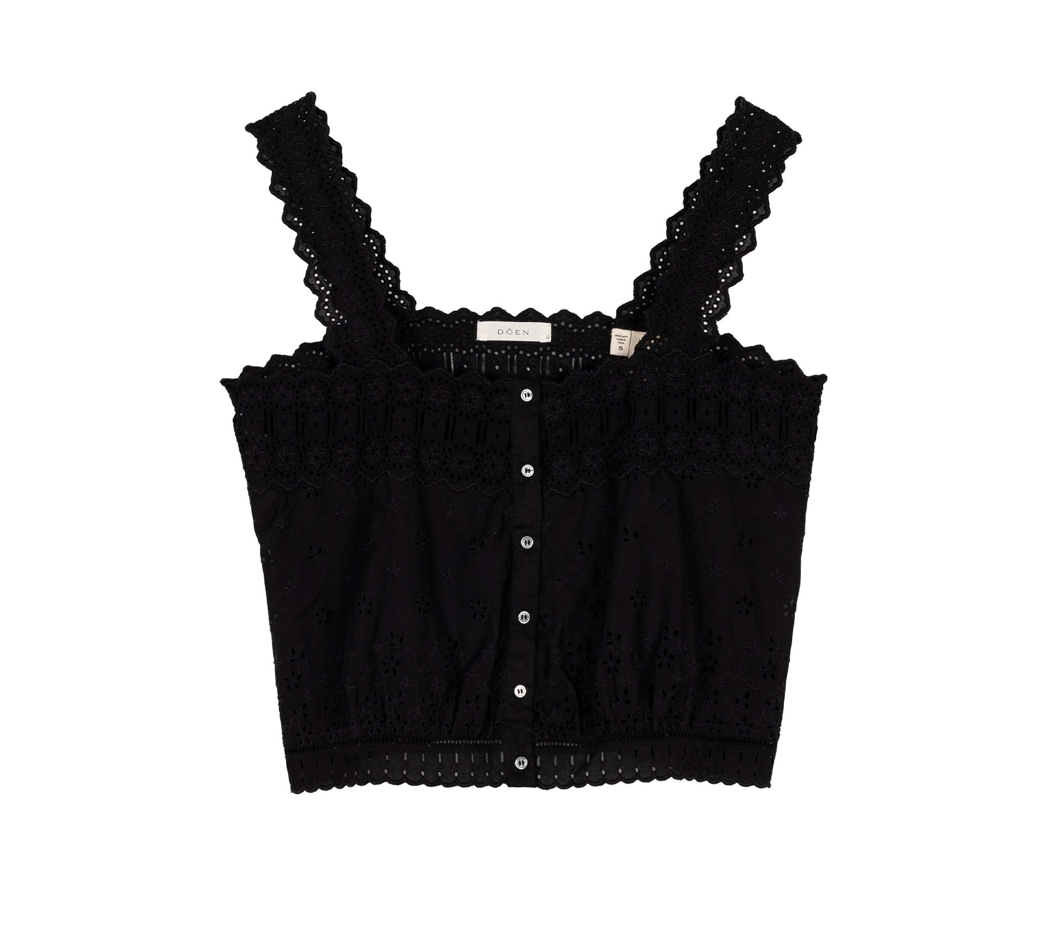 HMD -- ESTELLE TOP -- BLACK