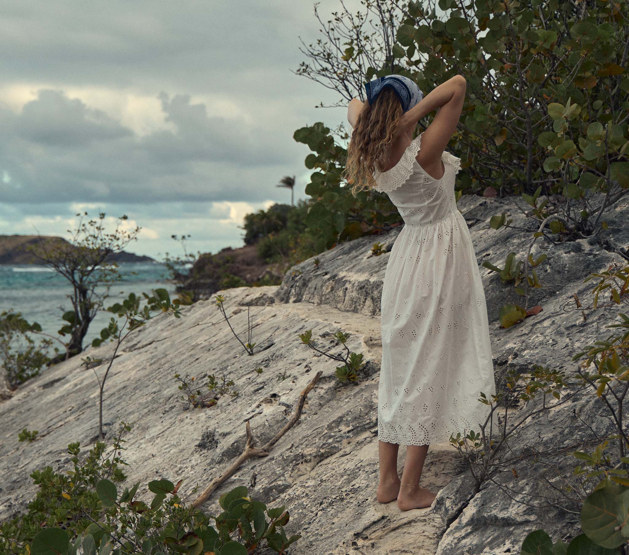 HMD -- FARAH DRESS -- SALT