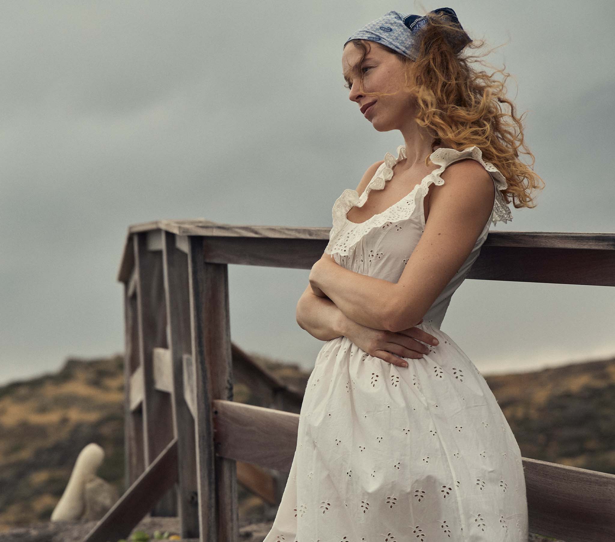 HMD -- FARAH DRESS -- SALT