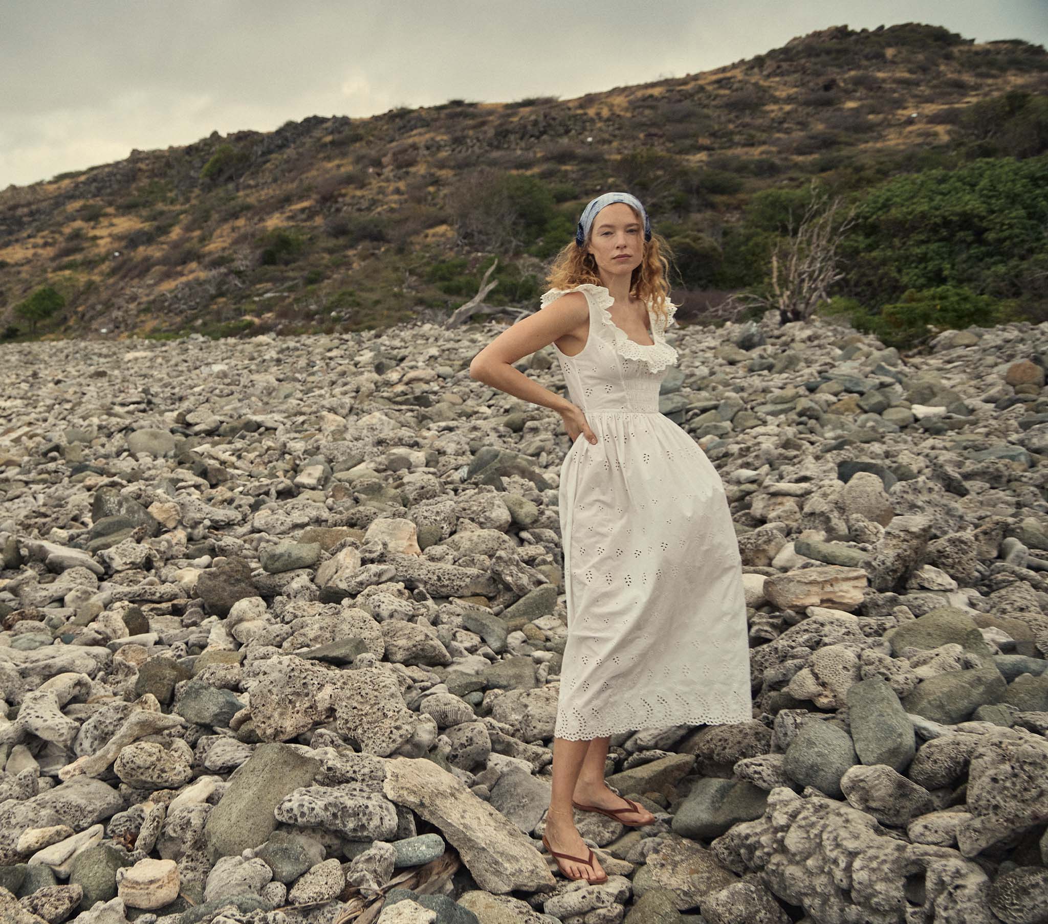 HMD -- FARAH DRESS -- SALT