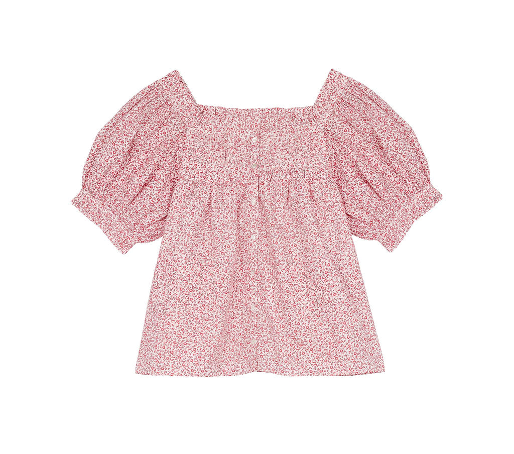 HMD -- FARLEY TOP -- ROUGE COTTAGE IVY FLORAL