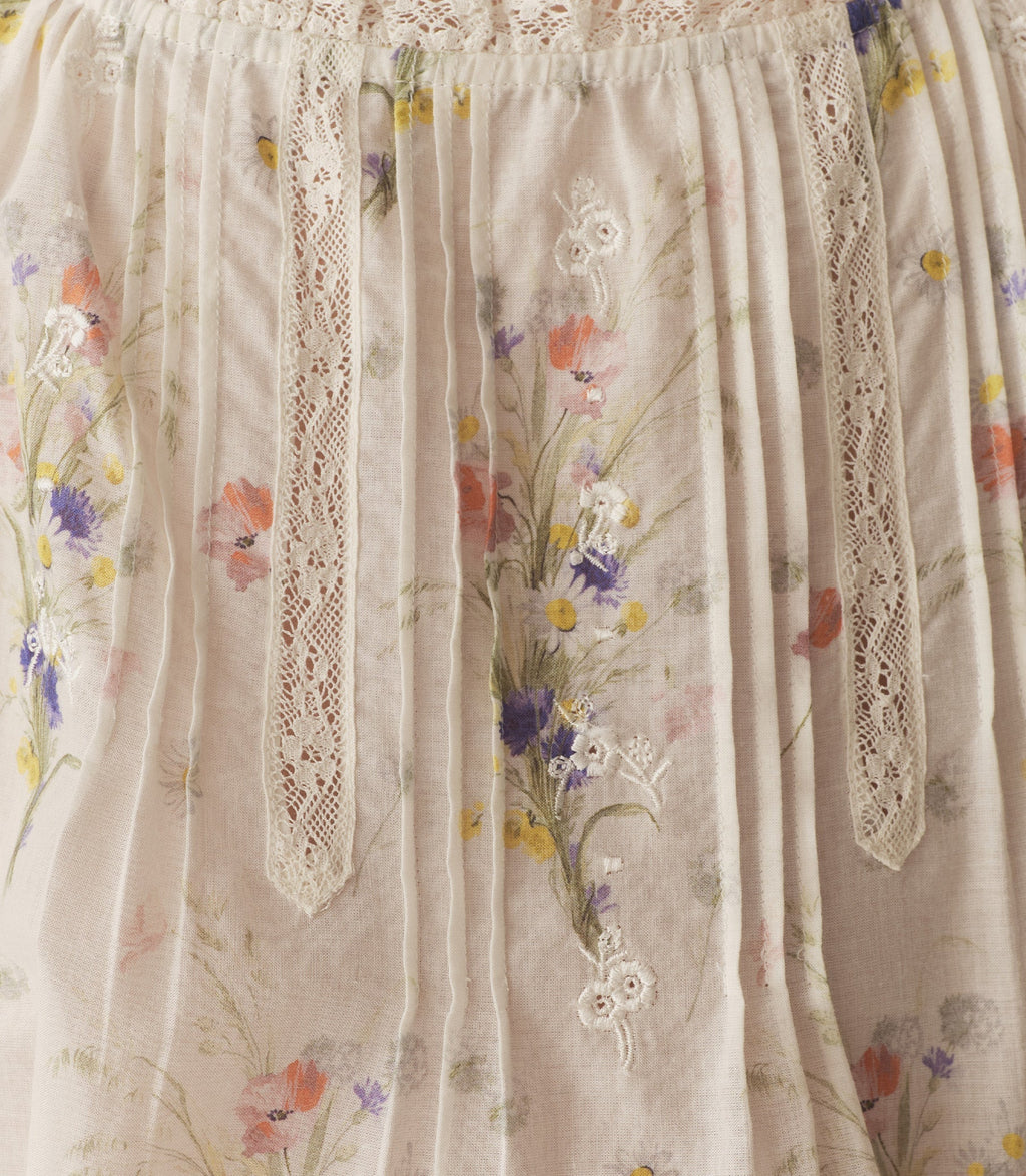 HMD -- FREDERICA TOP -- PAINTED BOUQUET