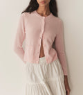 HMD -- FREYA CASHMERE CARDIGAN -- ROSEWATER
