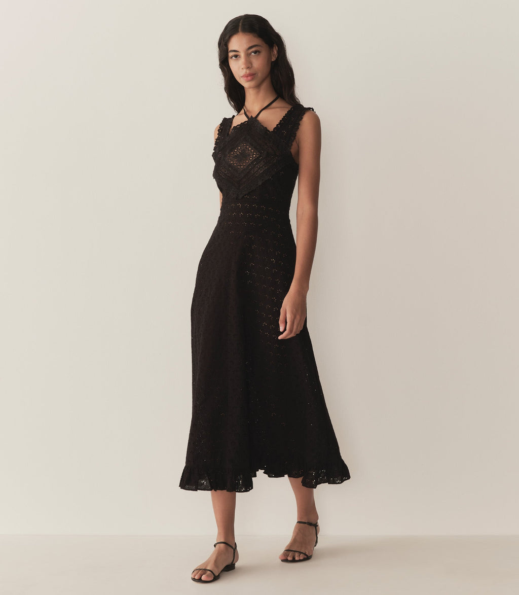 HMD -- FRIEDA DRESS -- BLACK