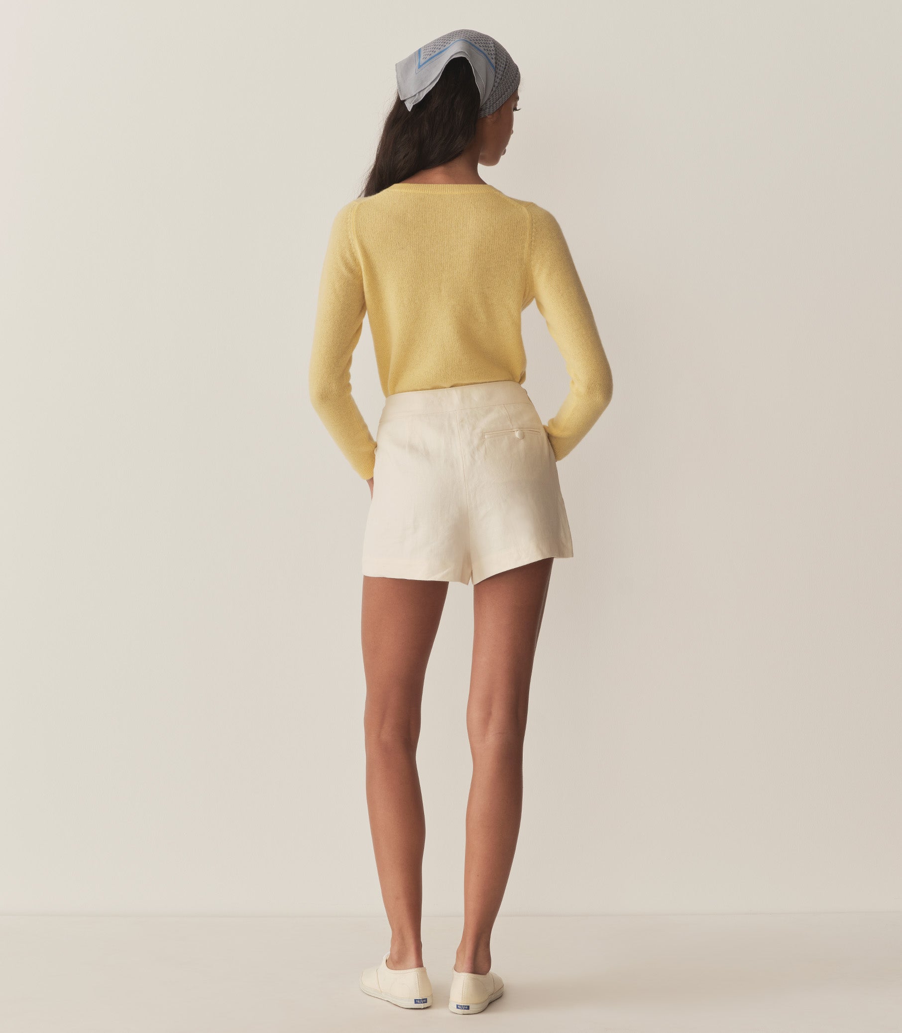 HMD -- GARANCE CASHMERE SWEATER -- LEMON CHIFFON