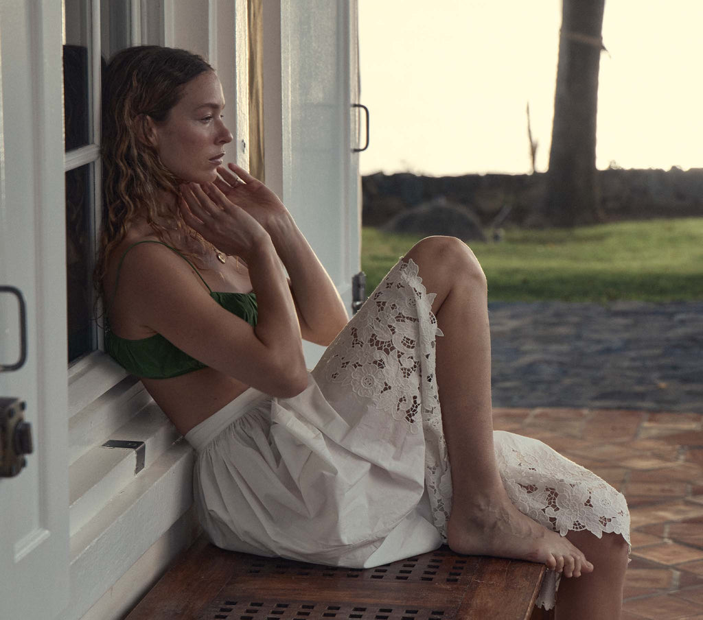 HMD -- GEORGINA SKIRT -- SALT