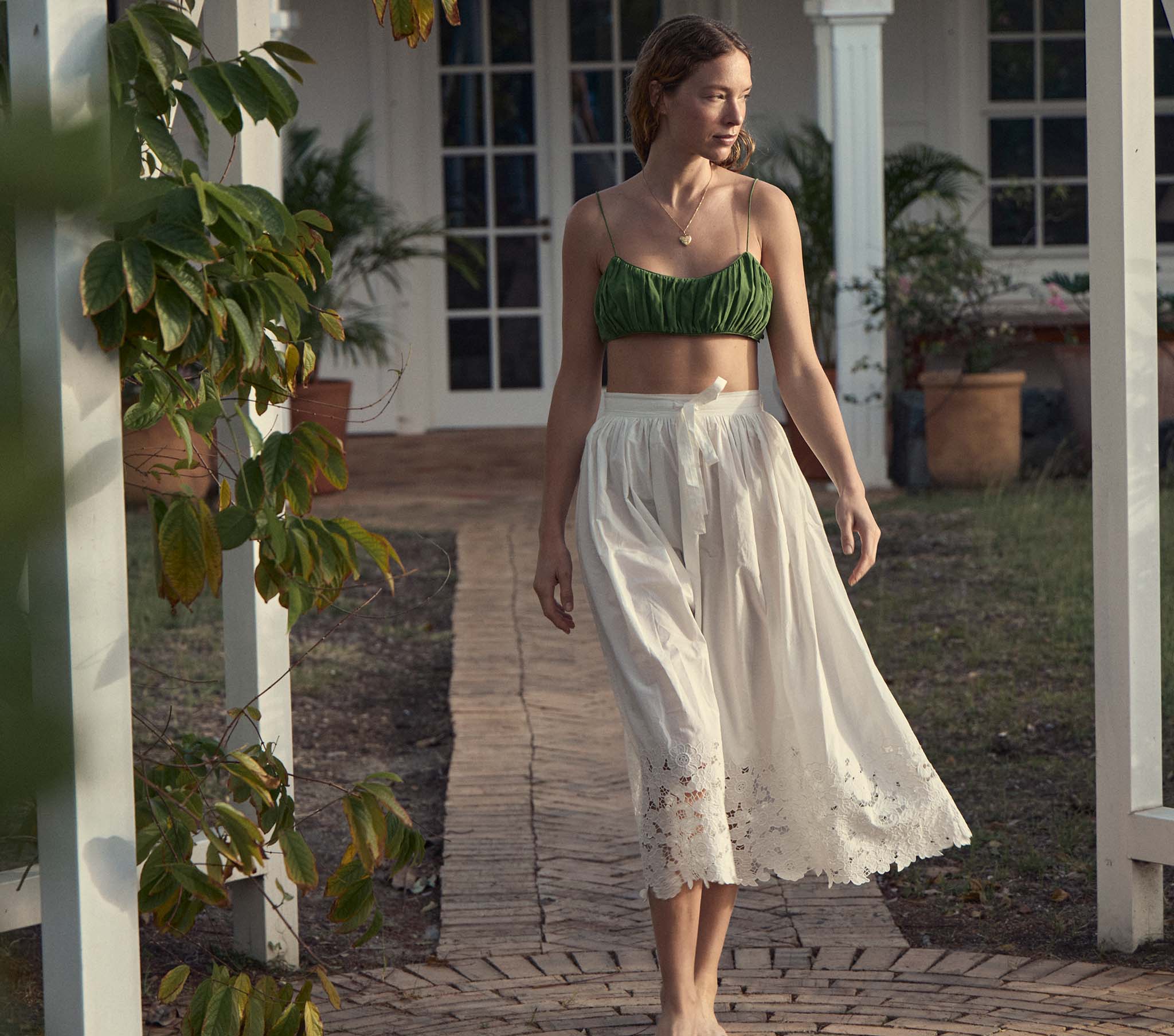 HMD -- GEORGINA SKIRT -- SALT