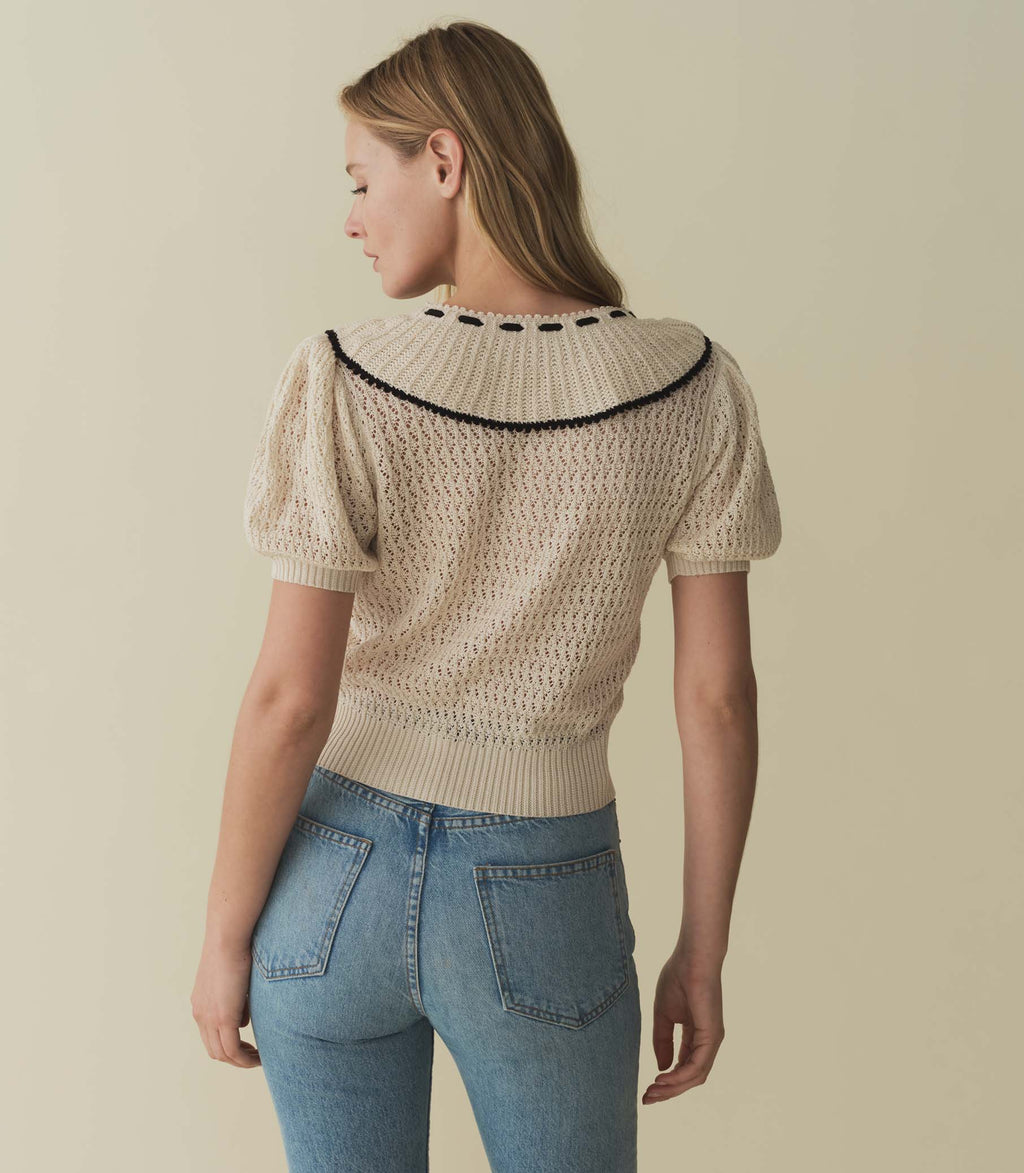 HMD -- GLENDA SWEATER -- CREAM
