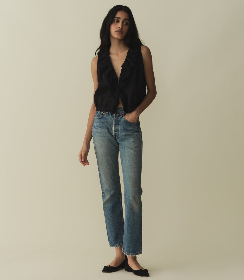 HMD -- HALETTE TOP -- BLACK
