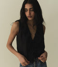 HMD -- HALETTE TOP -- BLACK