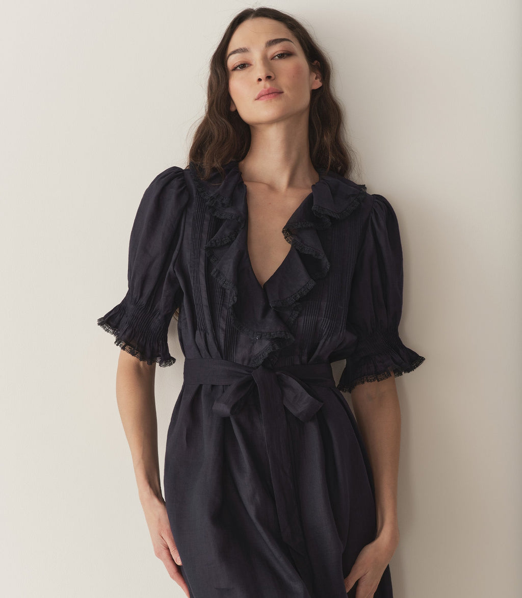 HMD -- HARRIETTE DRESS -- NIGHT SKY