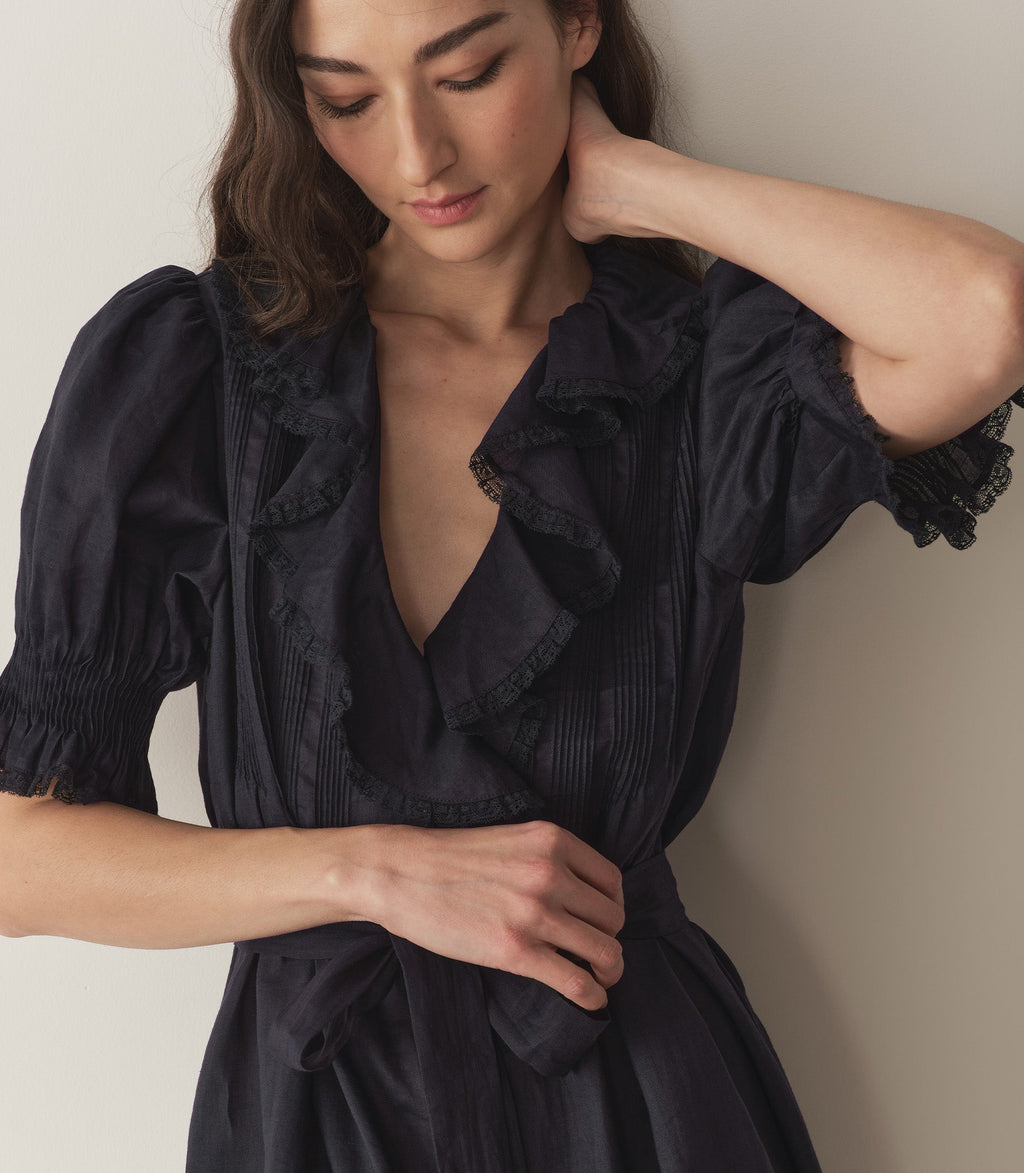 HMD -- HARRIETTE DRESS -- NIGHT SKY