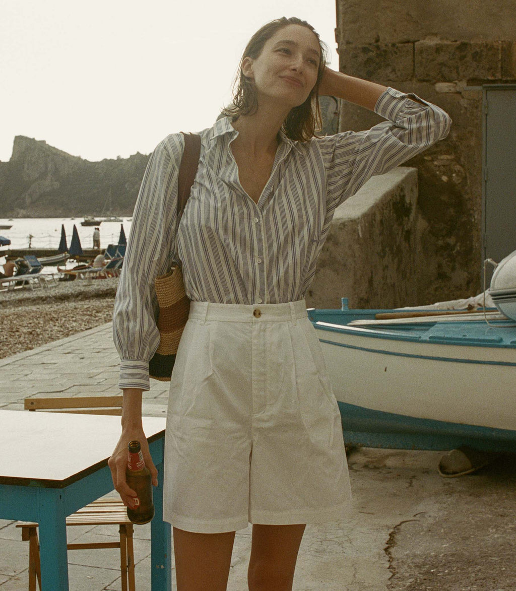 HMD -- HAVA TOP -- INDIGO SORRENTO STRIPE