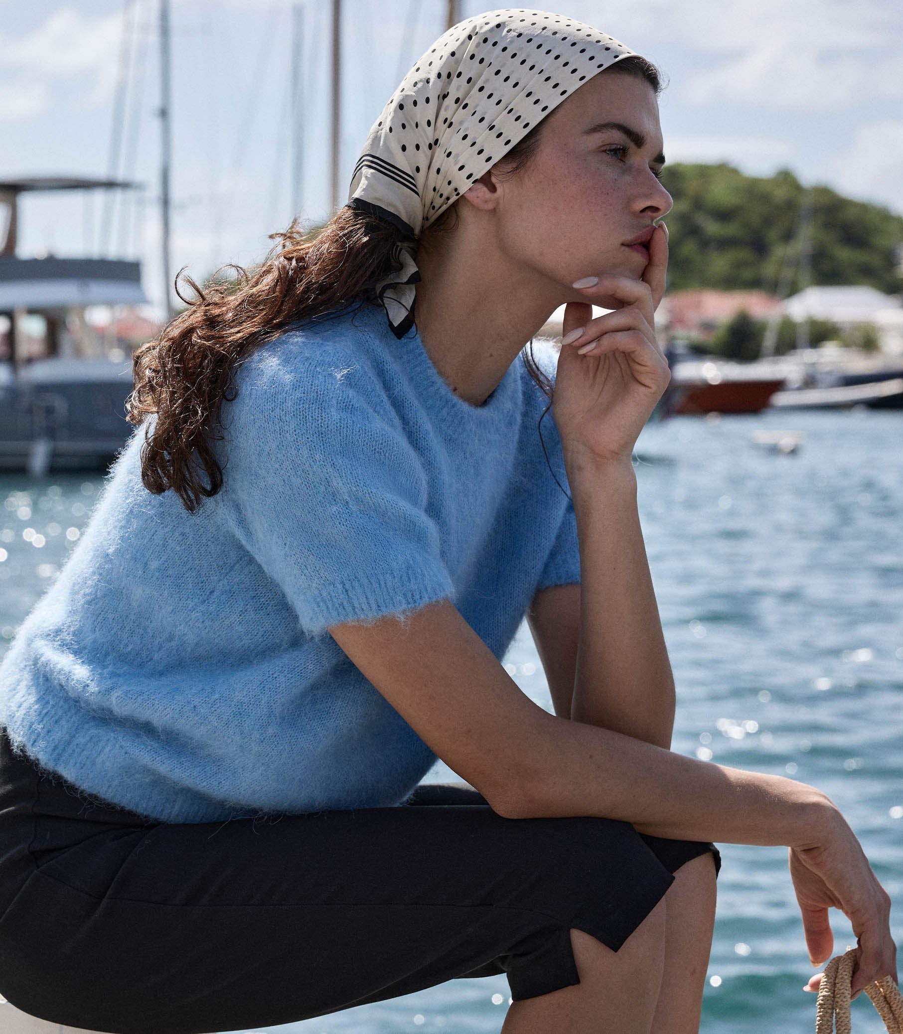 HMD -- HEARST SWEATER -- SEASHORE BLUE