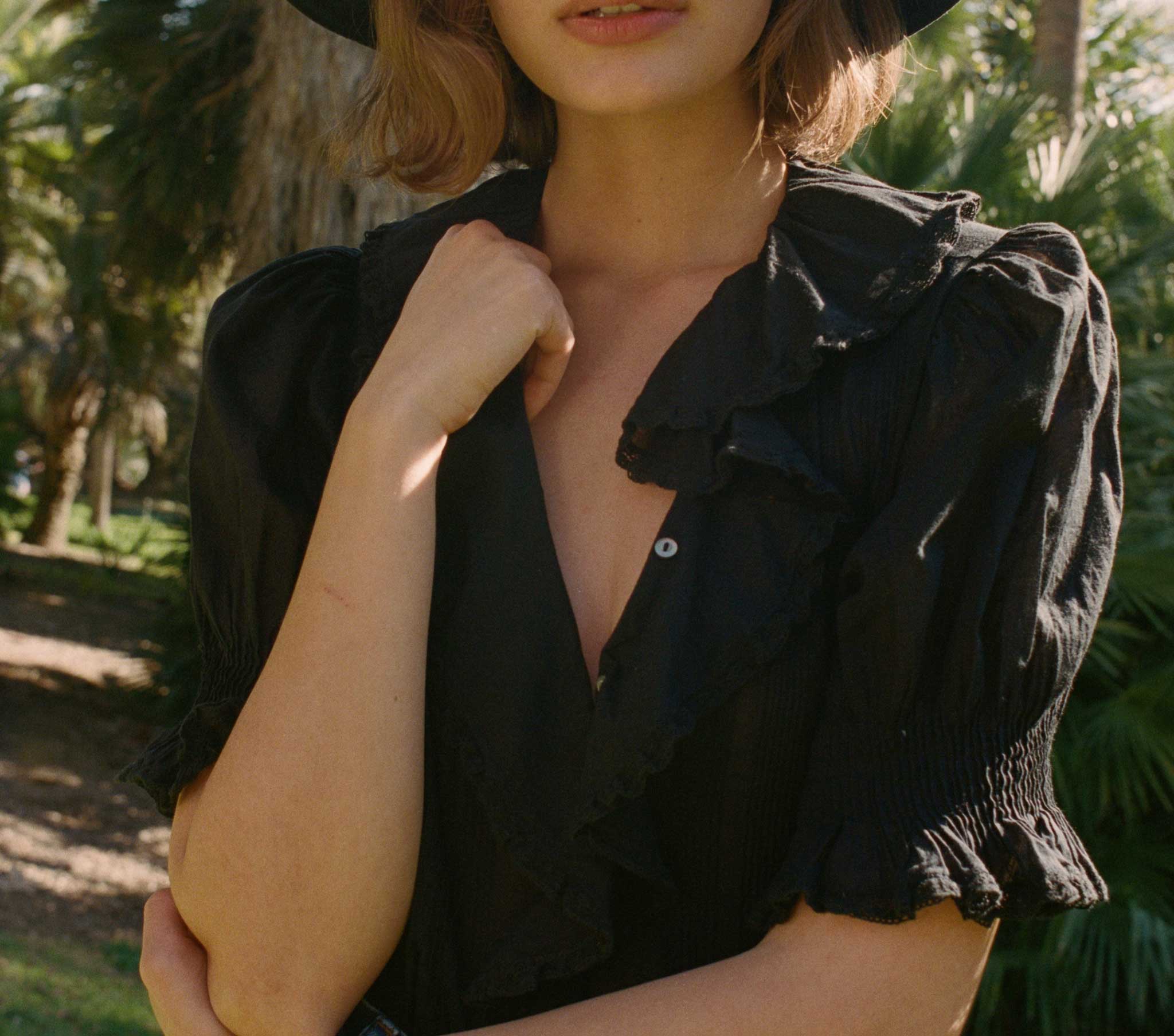 HMD -- HENRI TOP -- BLACK