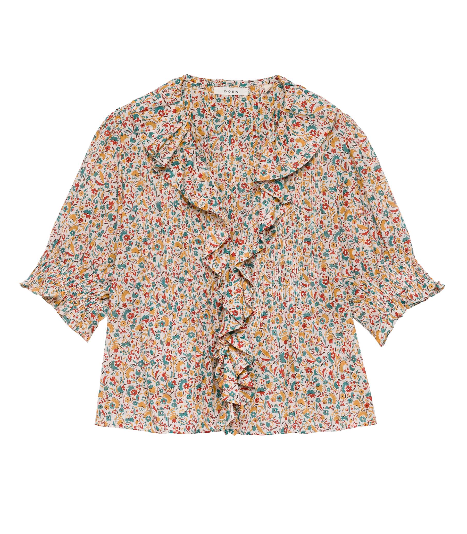 HMD -- HENRI TOP -- WILD CLOVER FLORAL