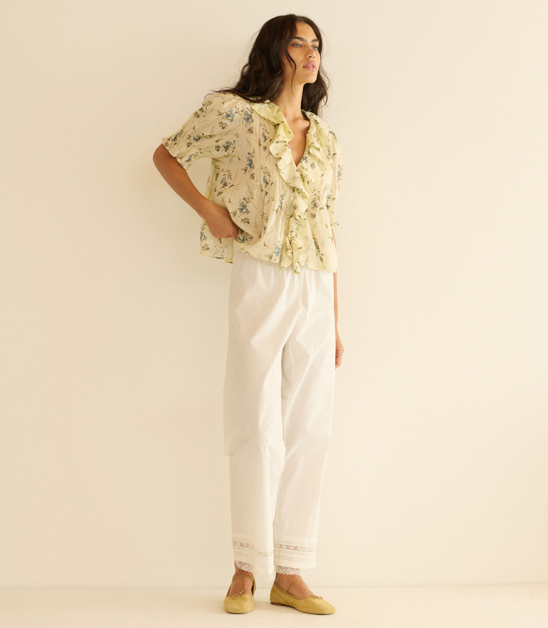 LAVONA PANT -- POWDER