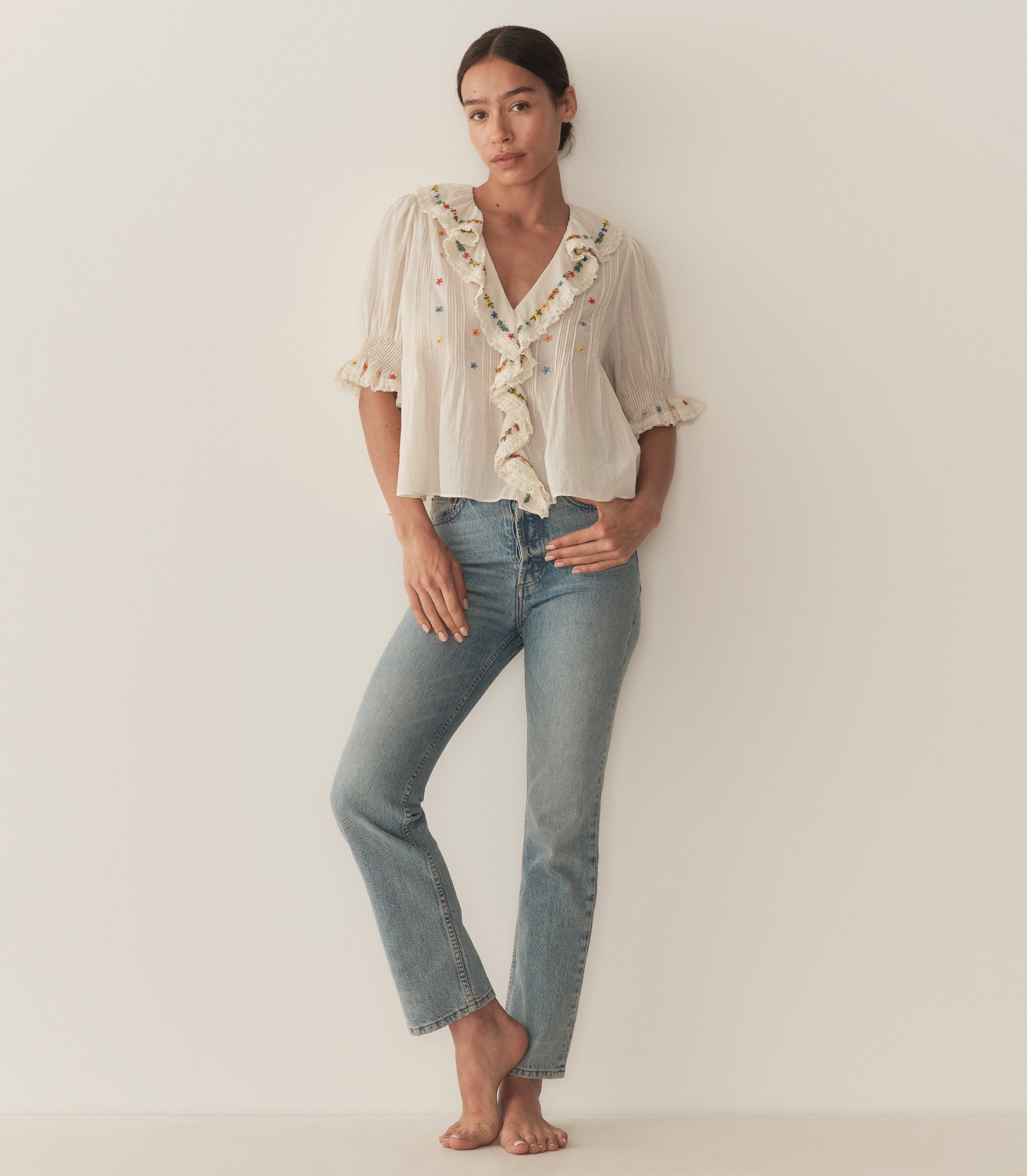 HMD -- HETTIE TOP -- SEA SALT