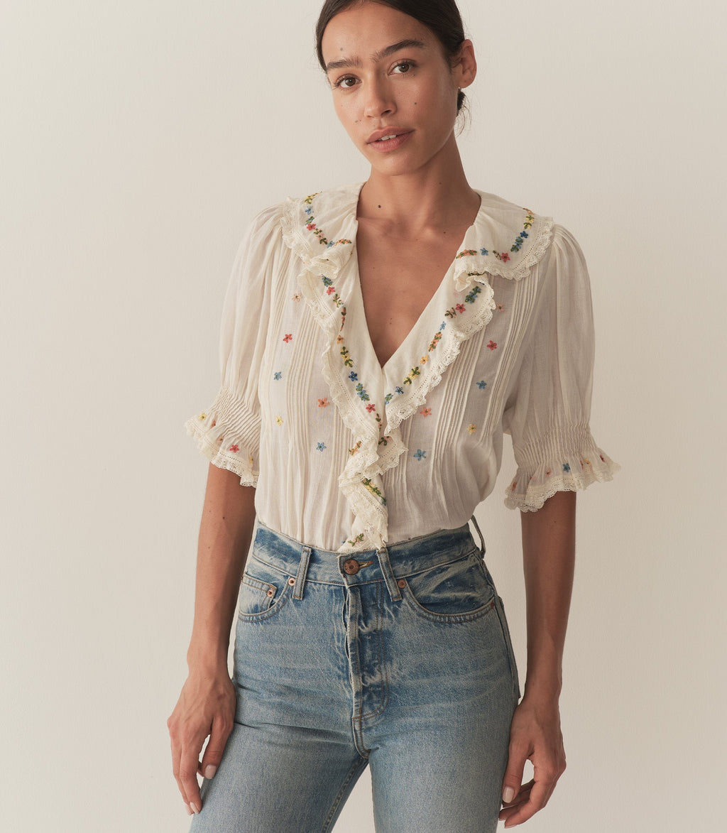 HMD -- HETTIE TOP -- SEA SALT