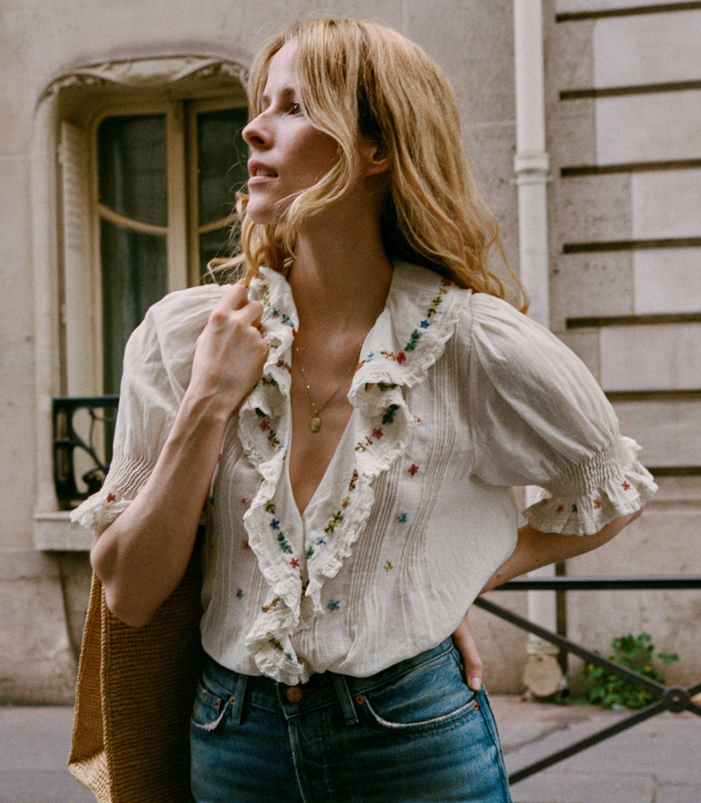 HMD -- HETTIE TOP -- SEA SALT