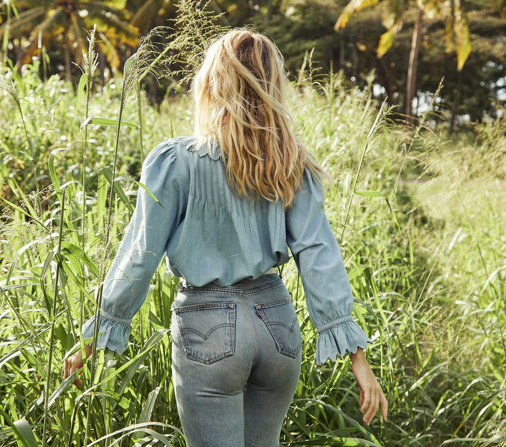 HMD -- HICKORY TOP -- PARISIAN CHAMBRAY