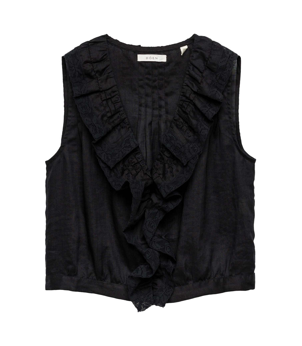 HMD -- HALETTE TOP -- BLACK