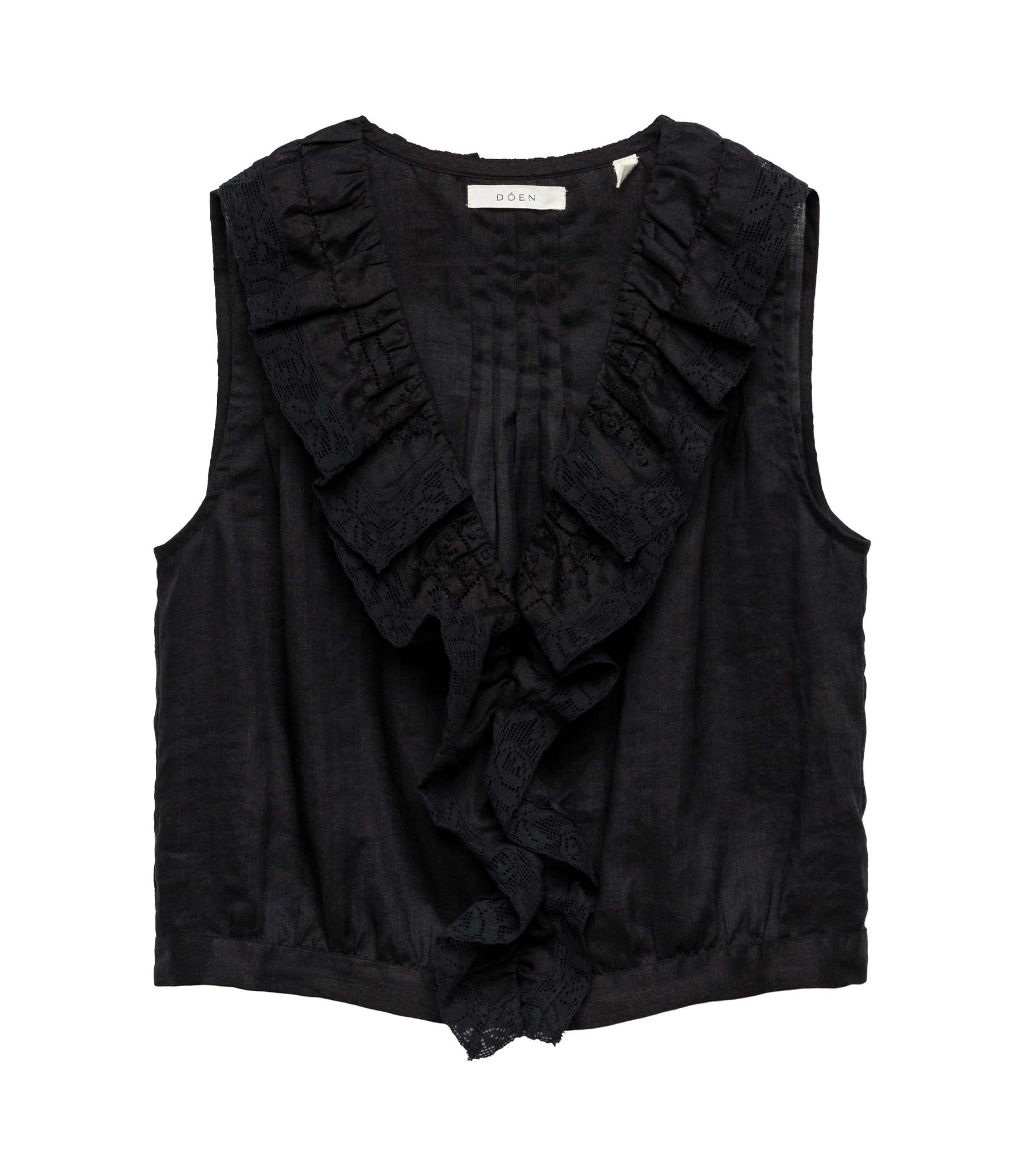 HMD -- HALETTE TOP -- BLACK