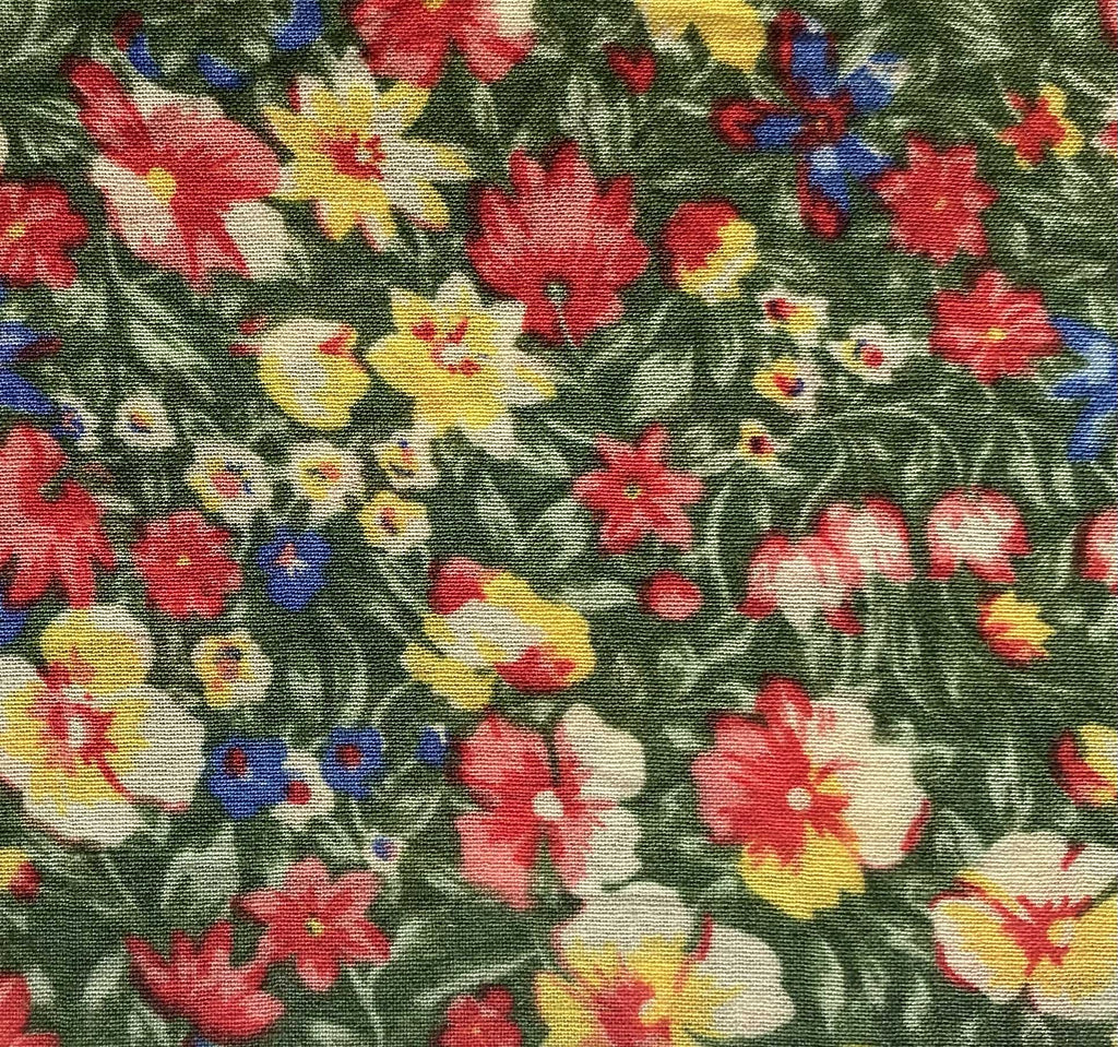 HMD -- CHARLESTON DRESS -- GREEN VALLEY FLORAL