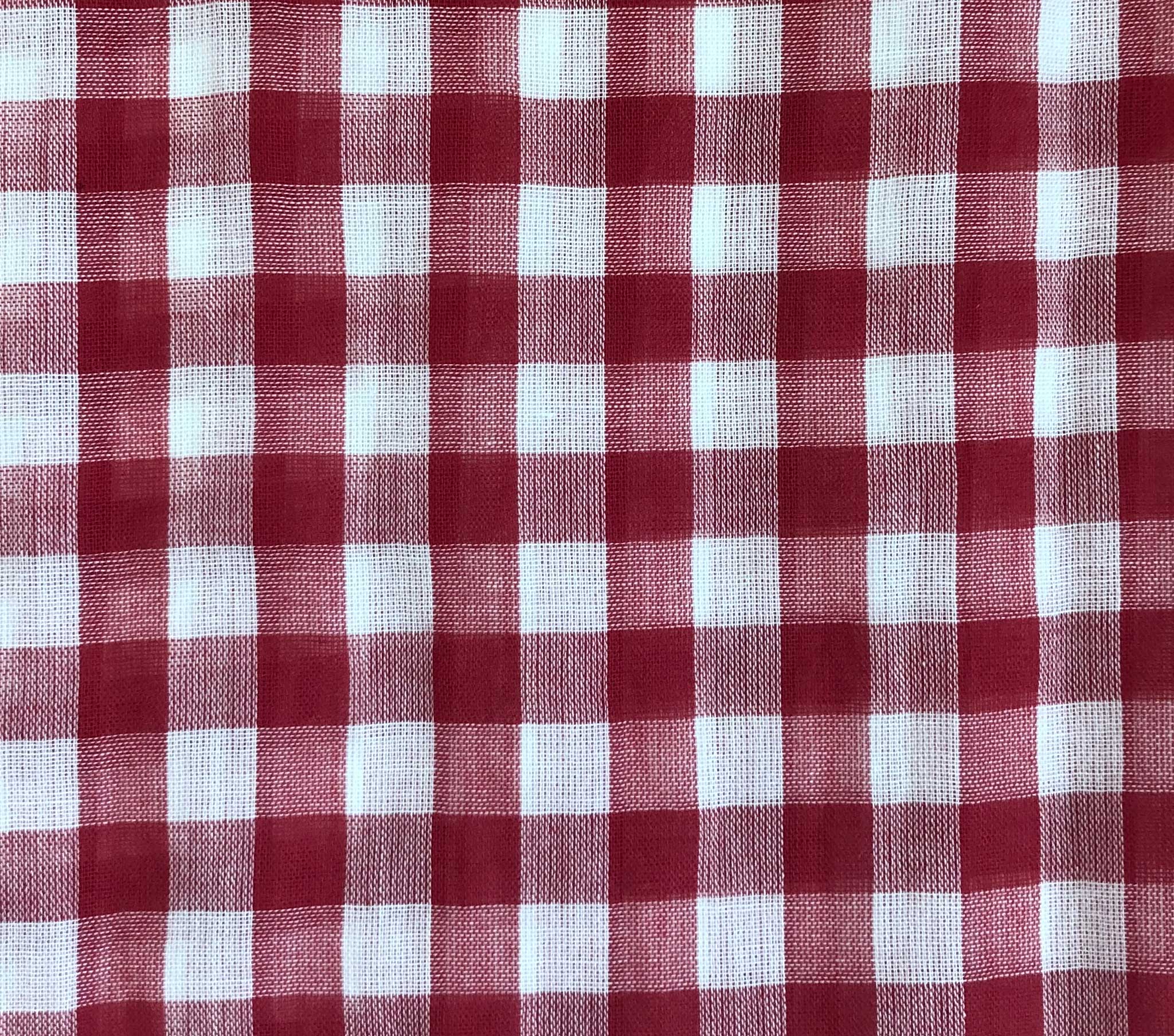 HMD -- SAMARA TOP -- CHERRY GINGHAM