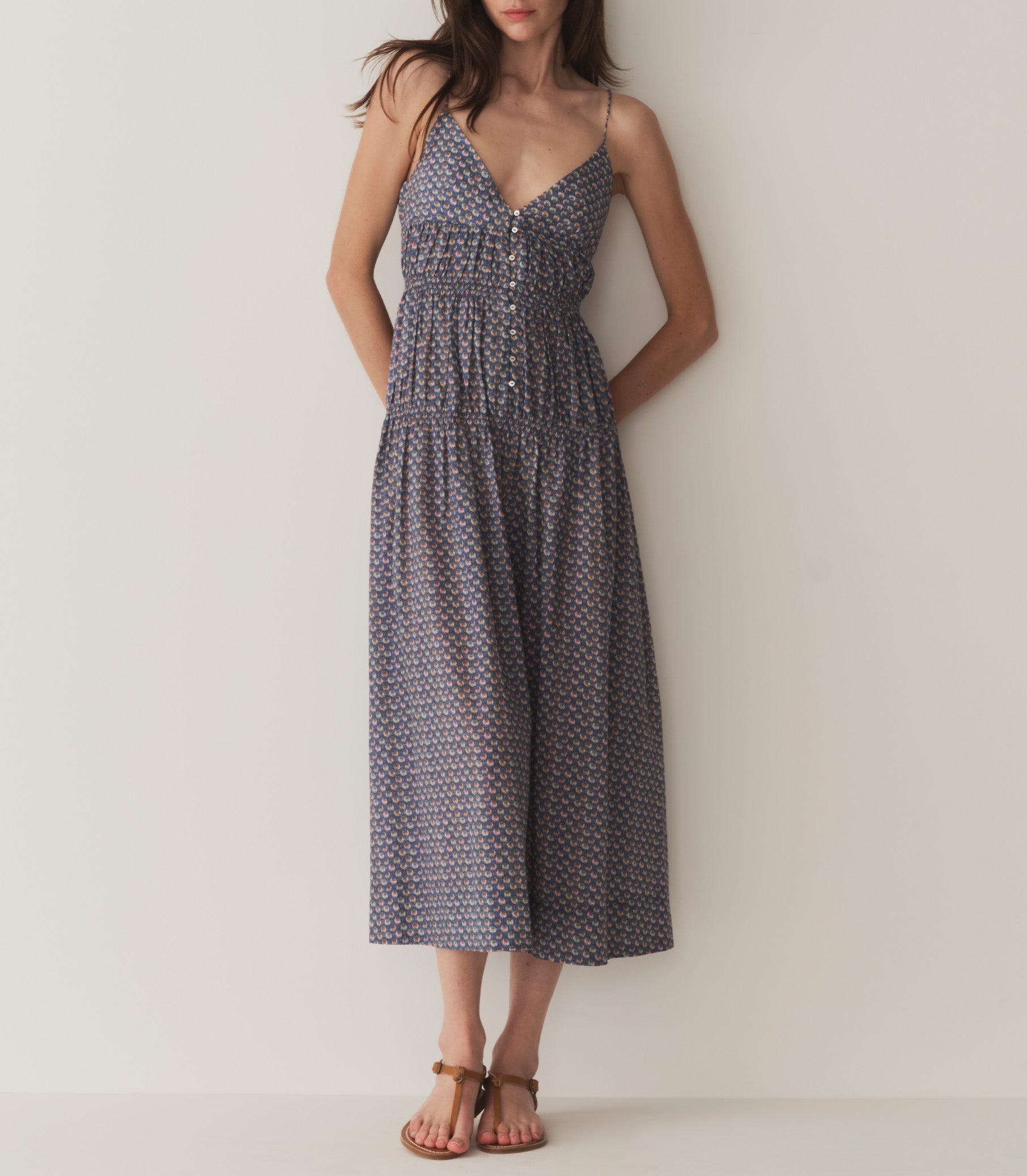 HMD -- IRINA DRESS -- DAHLIA IKAT