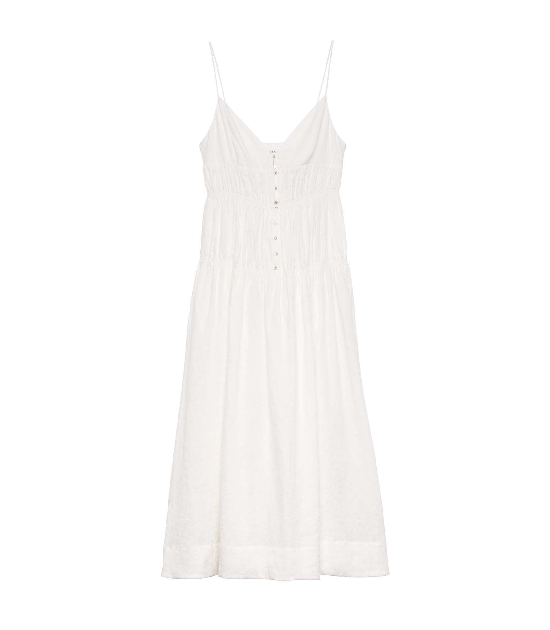 HMD -- IRINA LINEN DRESS -- SALT