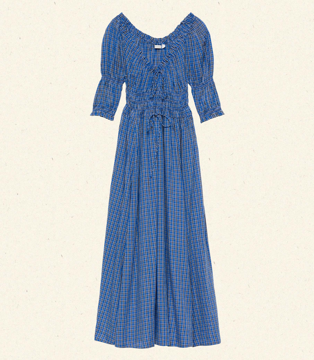 HMD -- ISCHIA DRESS -- CASSIS CHECK