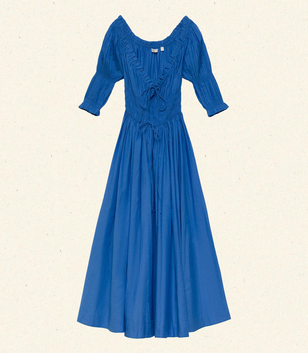 HMD -- ISCHIA DRESS -- CORFU BLUE